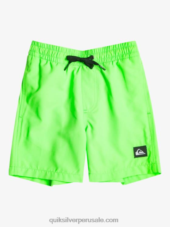 Quiksilver N8LNT2003 Niños geco verde 2-7 todos los días 13 voleas