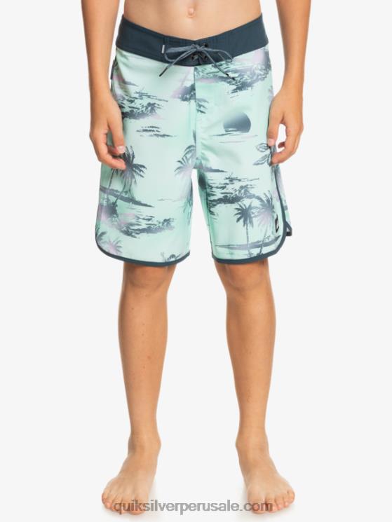 Quiksilver N8LNT2020 Niños vaso de playa 8-16 surfsilk festoneado 17 bañadores