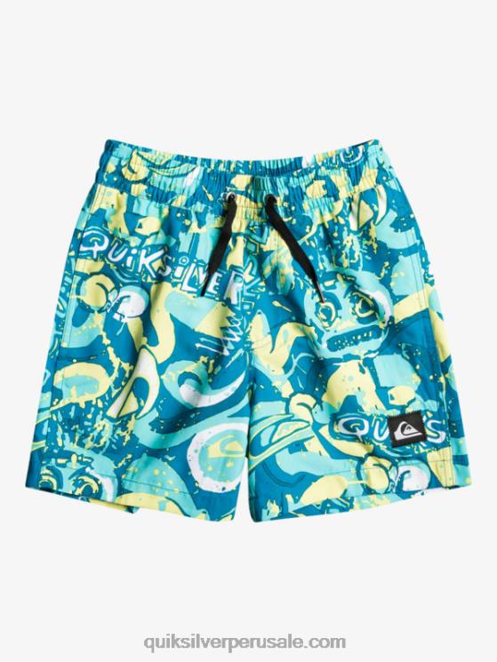 Quiksilver N8LNT2048 Niños alegre 2-7 próxima generación 12 voleas
