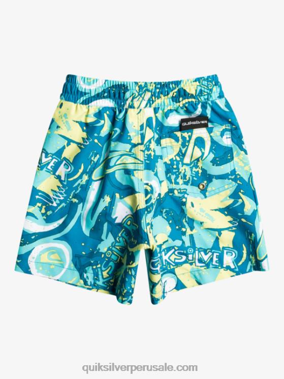 Quiksilver N8LNT2048 Niños alegre 2-7 próxima generación 12 voleas