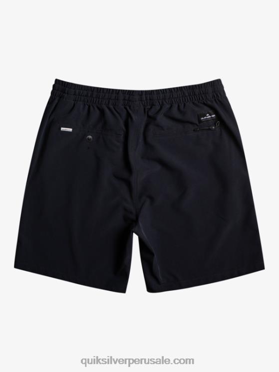 Quiksilver N8LNT2055 Niños negro 2-7 bañadores elásticos ocean 14 anfibios