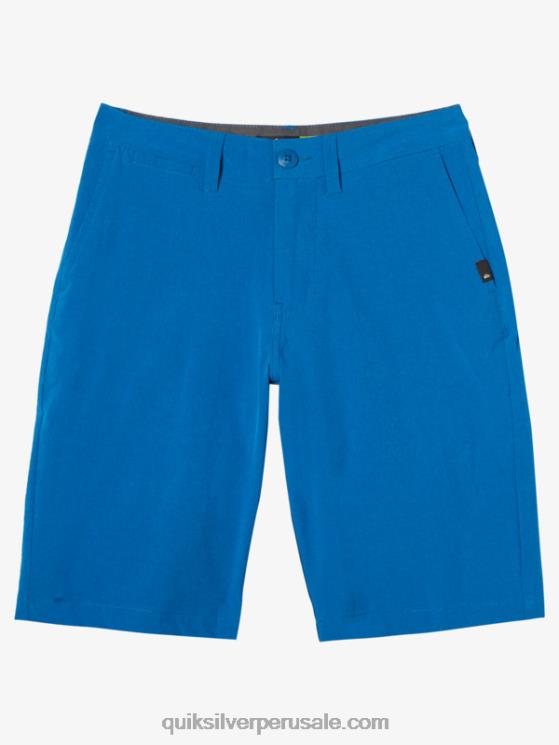 Quiksilver N8LNT2058 Niños snorkel azul 8-16 union heather anfibio 20 bañadores