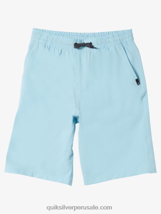 Quiksilver N8LNT2068 Niños cielo azul 8-16 bañadores elásticos ocean 18 anfibios
