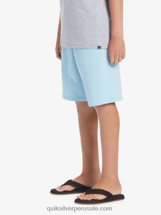 Quiksilver N8LNT2068 Niños cielo azul 8-16 bañadores elásticos ocean 18 anfibios