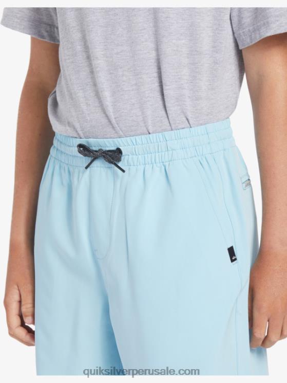 Quiksilver N8LNT2068 Niños cielo azul 8-16 bañadores elásticos ocean 18 anfibios