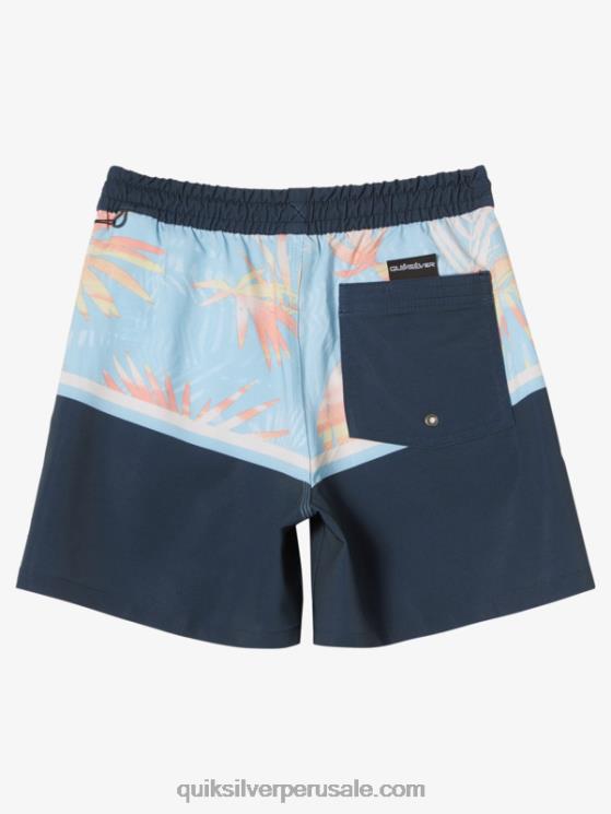 Quiksilver N8LNT2142 Niños azul marino medianoche 8-16 surfsilk division vl 14 voleas