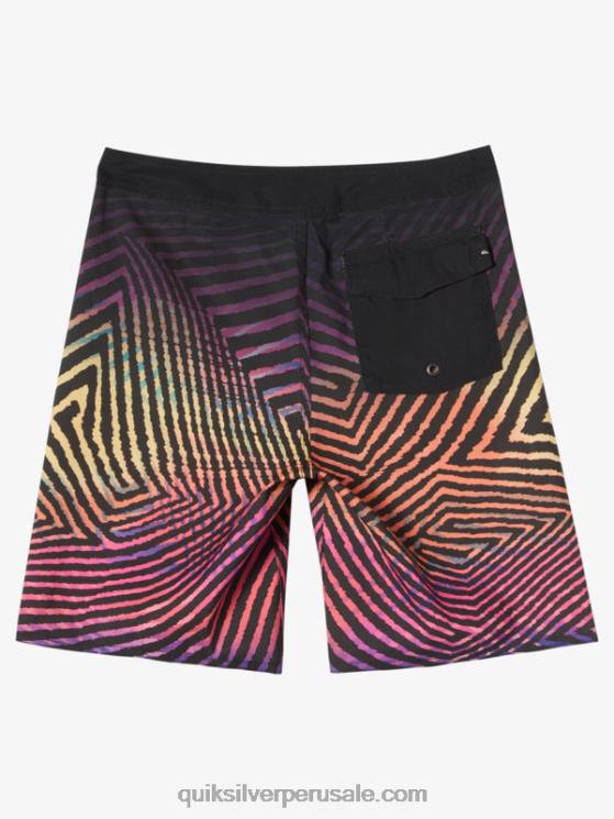 Quiksilver N8LNT2166 Niños pista 8-16 todos los días warp fade 17 boardshorts