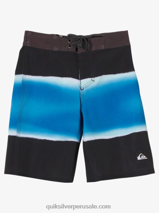 Quiksilver N8LNT2179 Niños negro 2-7 surfsilk air brush 14 bañadores