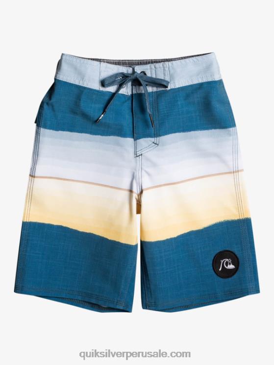 Quiksilver N8LNT2243 Niños mayólica azul Bañador 2-7 surfsilk resin tint 14
