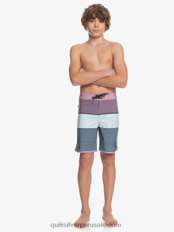 Quiksilver N8LNT2270 Niños orquídea polvorienta 8-16 bañador surfsilk tijuana yth 17