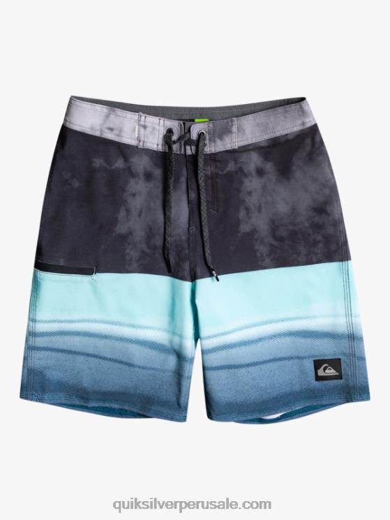 Quiksilver N8LNT2298 Niños negro 8-16 surfsilk cinco-0 17 bañadores
