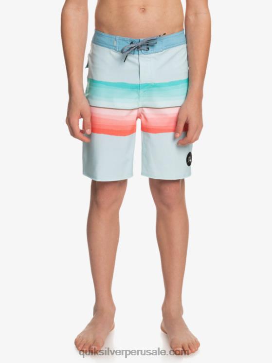 Quiksilver N8LNT2300 Niños insignias azules 8-16 surfsilk resin tint 17 bañadores