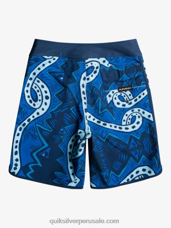 Quiksilver N8LNT2328 Niños insignias azules 8-16 surfsilk retroceso 17 boardshorts
