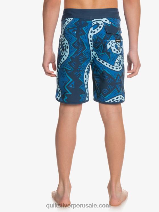 Quiksilver N8LNT2328 Niños insignias azules 8-16 surfsilk retroceso 17 boardshorts