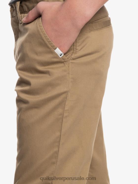 Quiksilver N8LNT2239 Niños madera de olmo 8-16 para arriba pantalones de unión todos los días