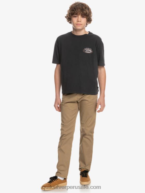 Quiksilver N8LNT2239 Niños madera de olmo 8-16 para arriba pantalones de unión todos los días