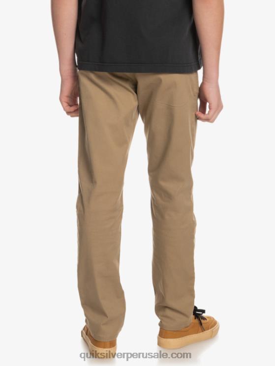Quiksilver N8LNT2239 Niños madera de olmo 8-16 para arriba pantalones de unión todos los días