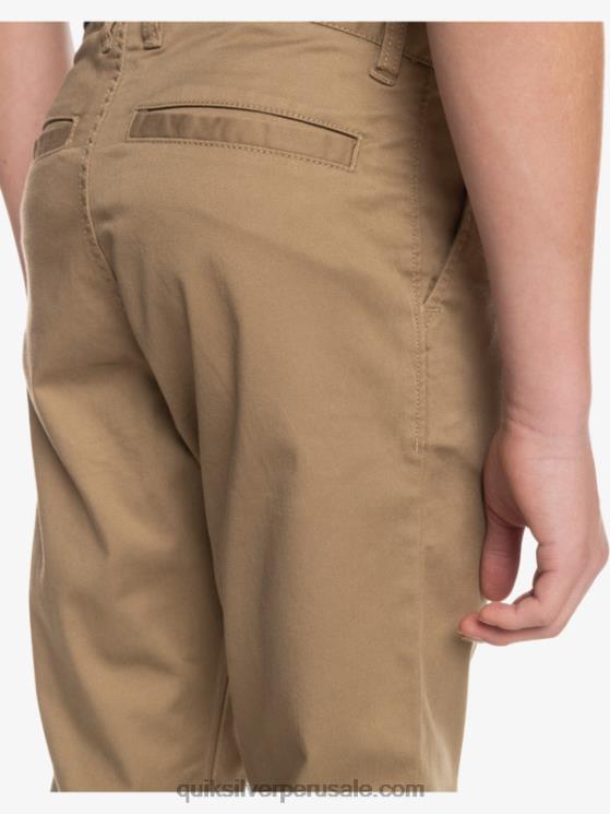 Quiksilver N8LNT2239 Niños madera de olmo 8-16 para arriba pantalones de unión todos los días