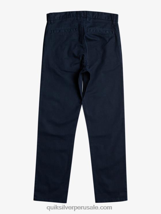 Quiksilver N8LNT2241 Niños chaqueta azul marino 8-16 para arriba pantalones de unión todos los días