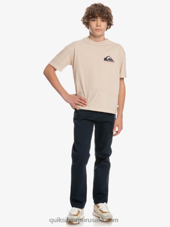 Quiksilver N8LNT2241 Niños chaqueta azul marino 8-16 para arriba pantalones de unión todos los días