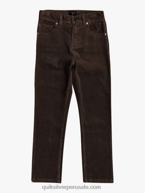 Quiksilver N8LNT2331 Niños taza pequeña 8-16 pantalones de pana cónicos kracker