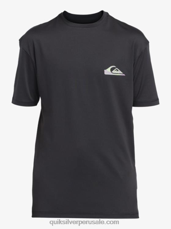 Quiksilver N8LNT2012 Niños pista Camiseta de surf de manga corta 8-16 mix session upf 50