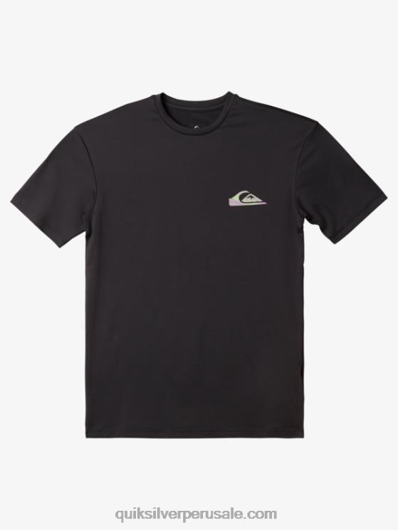 Quiksilver N8LNT2012 Niños pista Camiseta de surf de manga corta 8-16 mix session upf 50