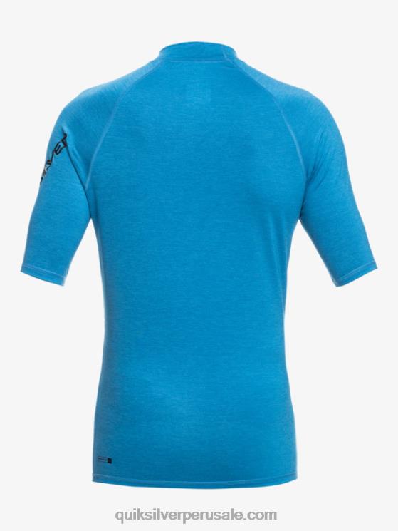 Quiksilver N8LNT2064 Niños brezo azul vallarta 8-16 all time ss camiseta de surf para jóvenes s/sl
