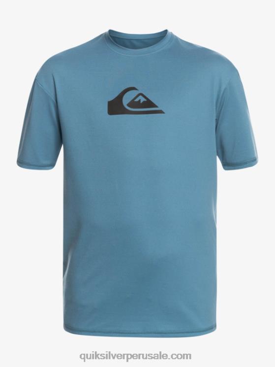 Quiksilver N8LNT2138 Niños provenzal Camiseta surf 8-16 solid stripe manga corta upf 50