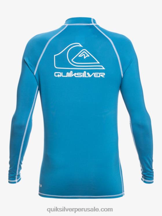 Quiksilver N8LNT2222 Niños vallarta azul 2-7 on tour manga larga upf 50 rashguard