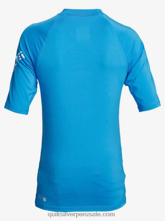 Quiksilver N8LNT2244 Niños alegre 8-16 all time manga corta upf 50 rashguard