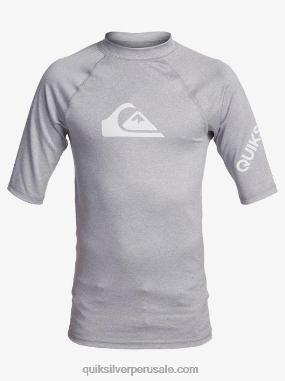 Quiksilver N8LNT2246 Niños brezo aguanieve 8-16 all time manga corta upf 50 rashguard