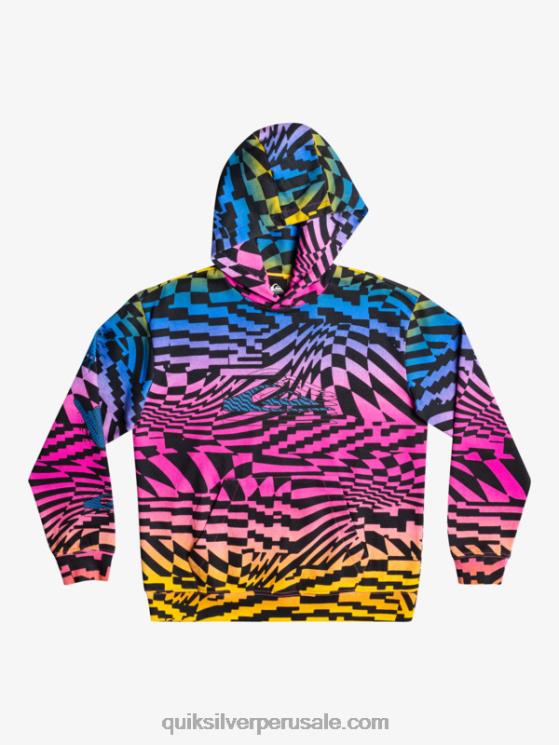 Quiksilver N8LNT2051 Niños rosa glo tiempos radicales 231 8-16 radical times sudadera con capucha extragrande