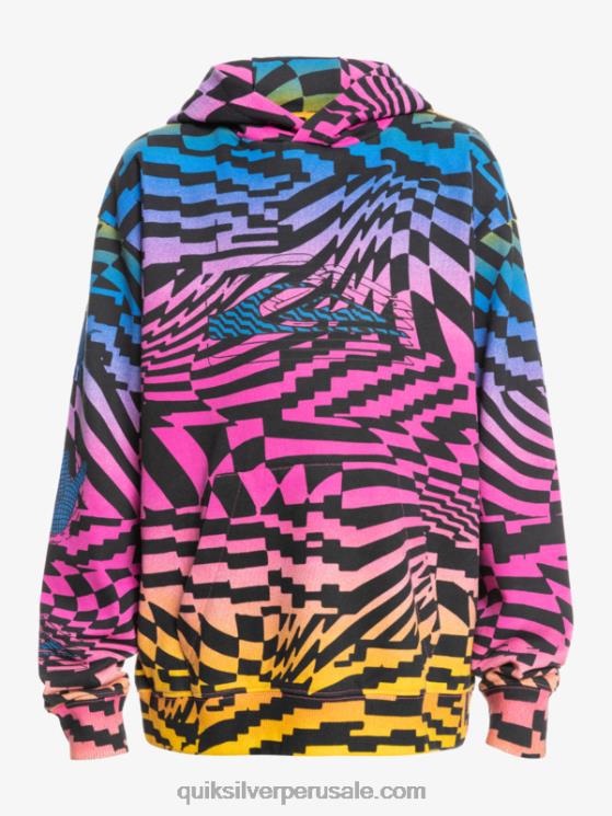 Quiksilver N8LNT2051 Niños rosa glo tiempos radicales 231 8-16 radical times sudadera con capucha extragrande