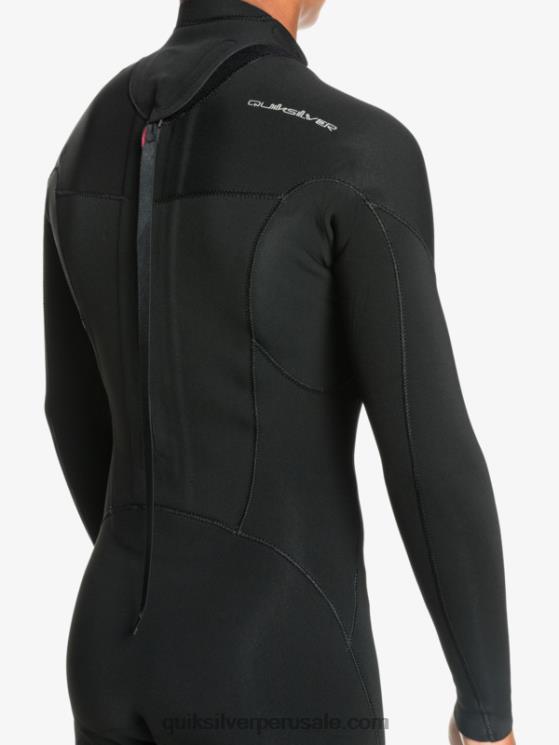 Quiksilver N8LNT2188 Niños negro 8-16 sesiones de 4/3 mm l/sl traje completo