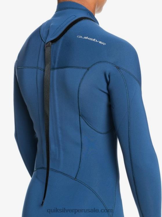 Quiksilver N8LNT2195 Niños insignias azules 8-16 sesiones de 3/2 mm l/sl fullsuit