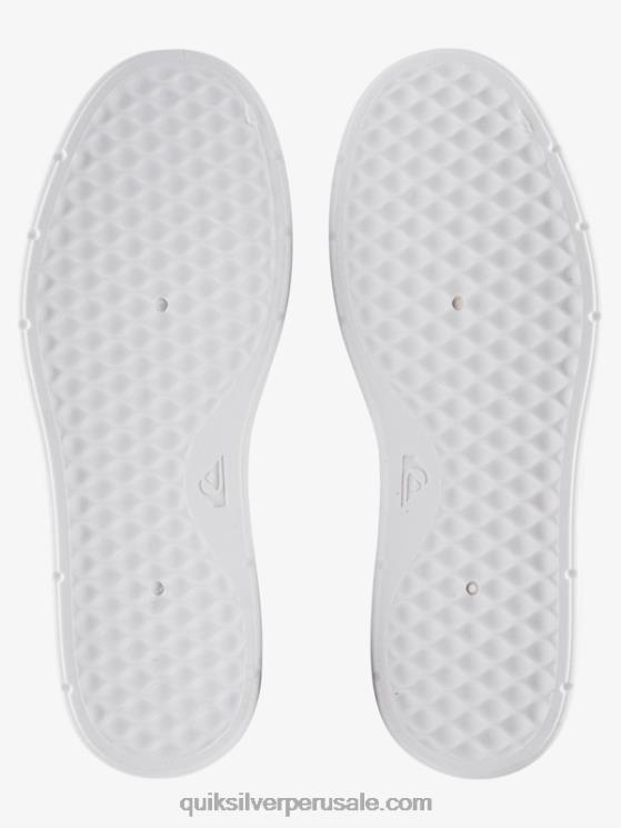 Quiksilver N8LNT1288 hombres negro zapatos sin cordones Harbor Wharf