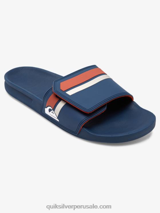 Quiksilver N8LNT1019 hombres azul 1 deslizadores de ajuste deslizante rivi
