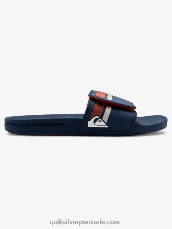 Quiksilver N8LNT1019 hombres azul 1 deslizadores de ajuste deslizante rivi