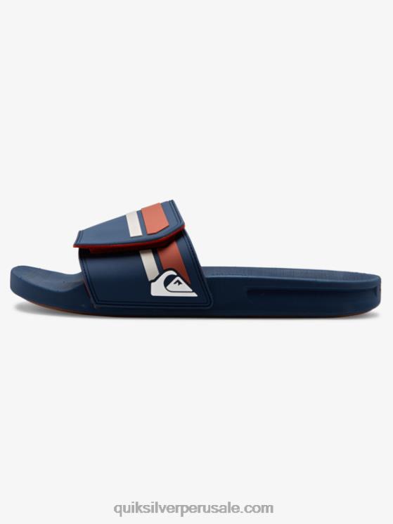 Quiksilver N8LNT1019 hombres azul 1 deslizadores de ajuste deslizante rivi