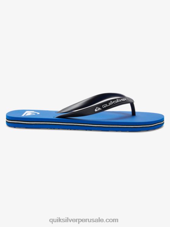 Quiksilver N8LNT593 hombres azul 1 chanclas molokai core