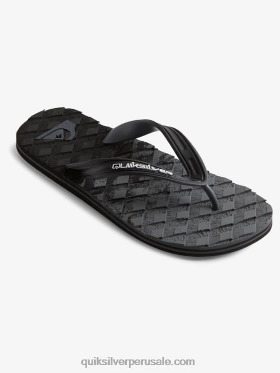 Quiksilver N8LNT745 hombres gris 1 sandalias oahuey