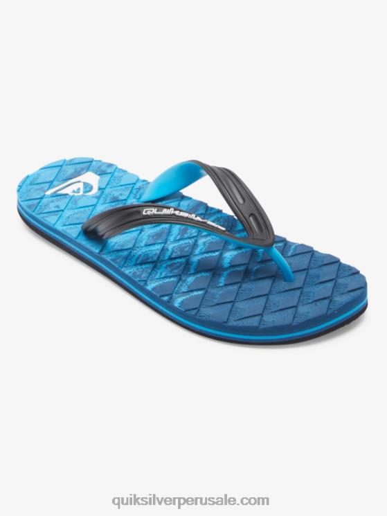 Quiksilver N8LNT747 hombres azul 1 sandalias oahuey