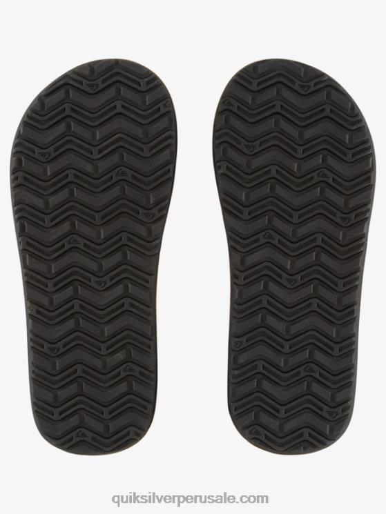 Quiksilver N8LNT975 hombres azul 1 sandalias core con llave inglesa