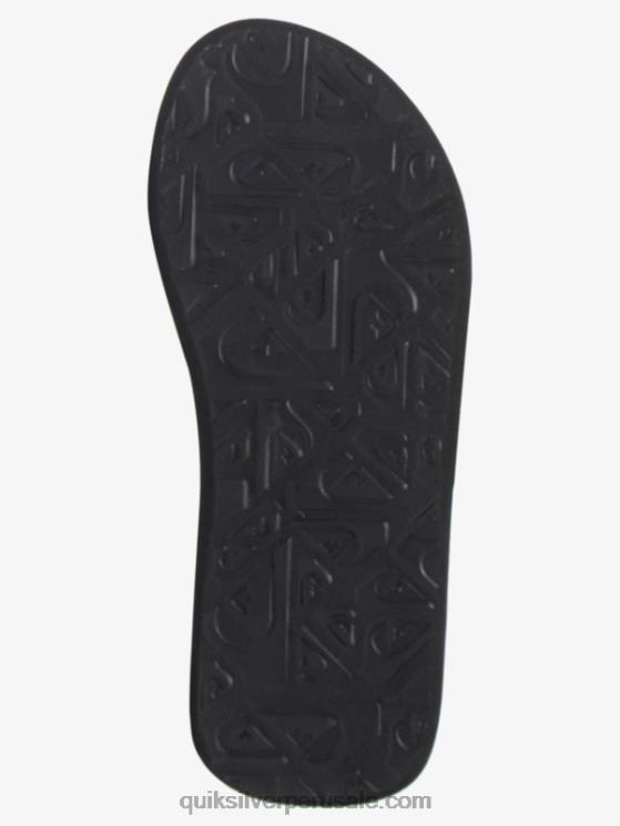 Quiksilver N8LNT1990 Niños negro/rosa/azul 8-16 molokai sandalias layback