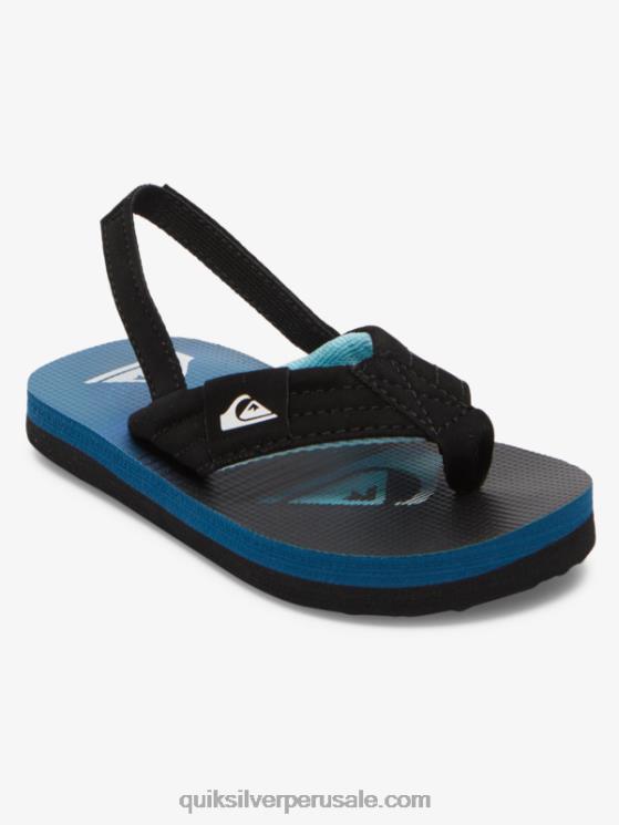 Quiksilver N8LNT2033 Niños azul 5 sandalias molokai layback
