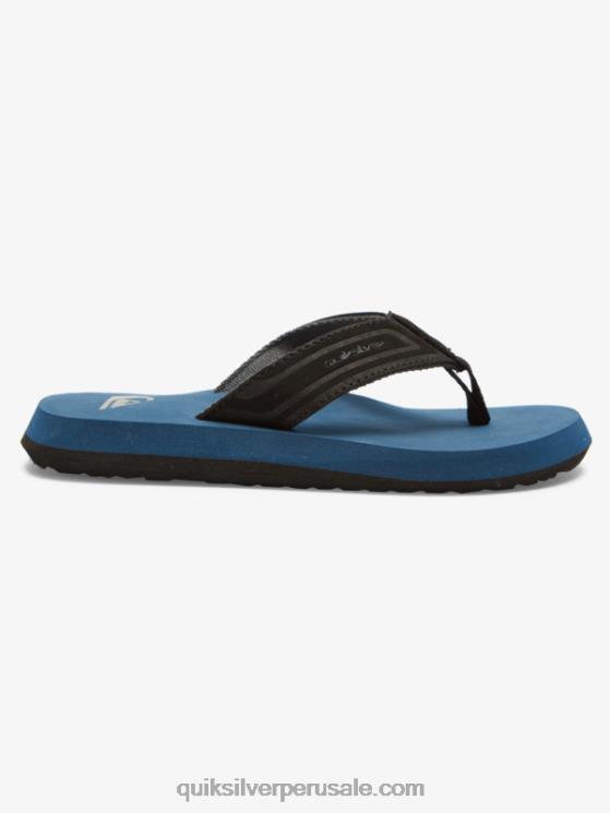 Quiksilver N8LNT2184 Niños azul 1 Sandalias con núcleo de llave inglesa 8-16