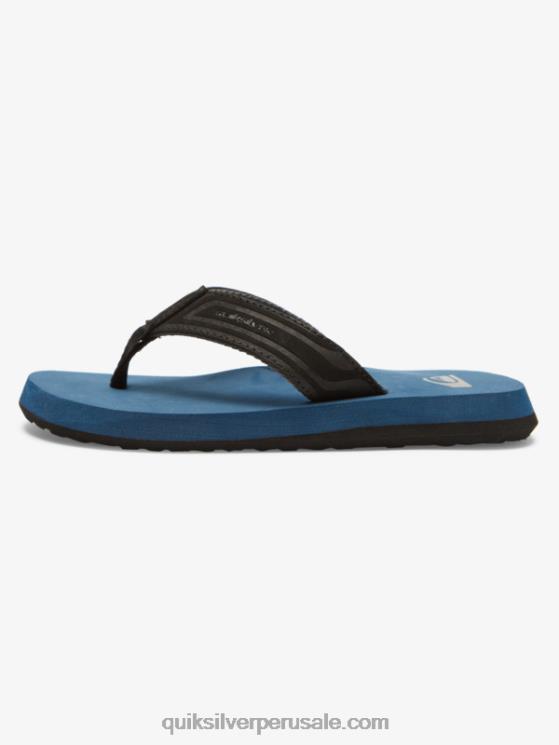 Quiksilver N8LNT2184 Niños azul 1 Sandalias con núcleo de llave inglesa 8-16