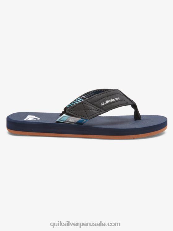 Quiksilver N8LNT2212 Niños azul 3 8-16 sandalias carver switch