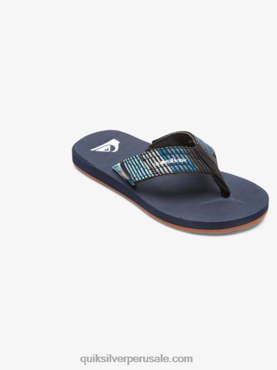 Quiksilver N8LNT2212 Niños azul 3 8-16 sandalias carver switch